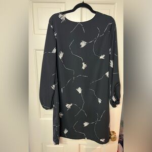 a new day Black and White Long Sleeve Dress